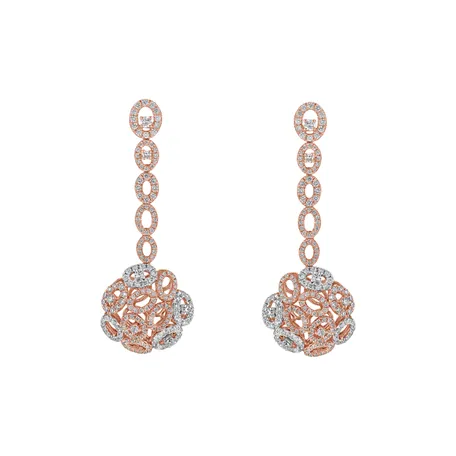 Diamond earrings Avalanche