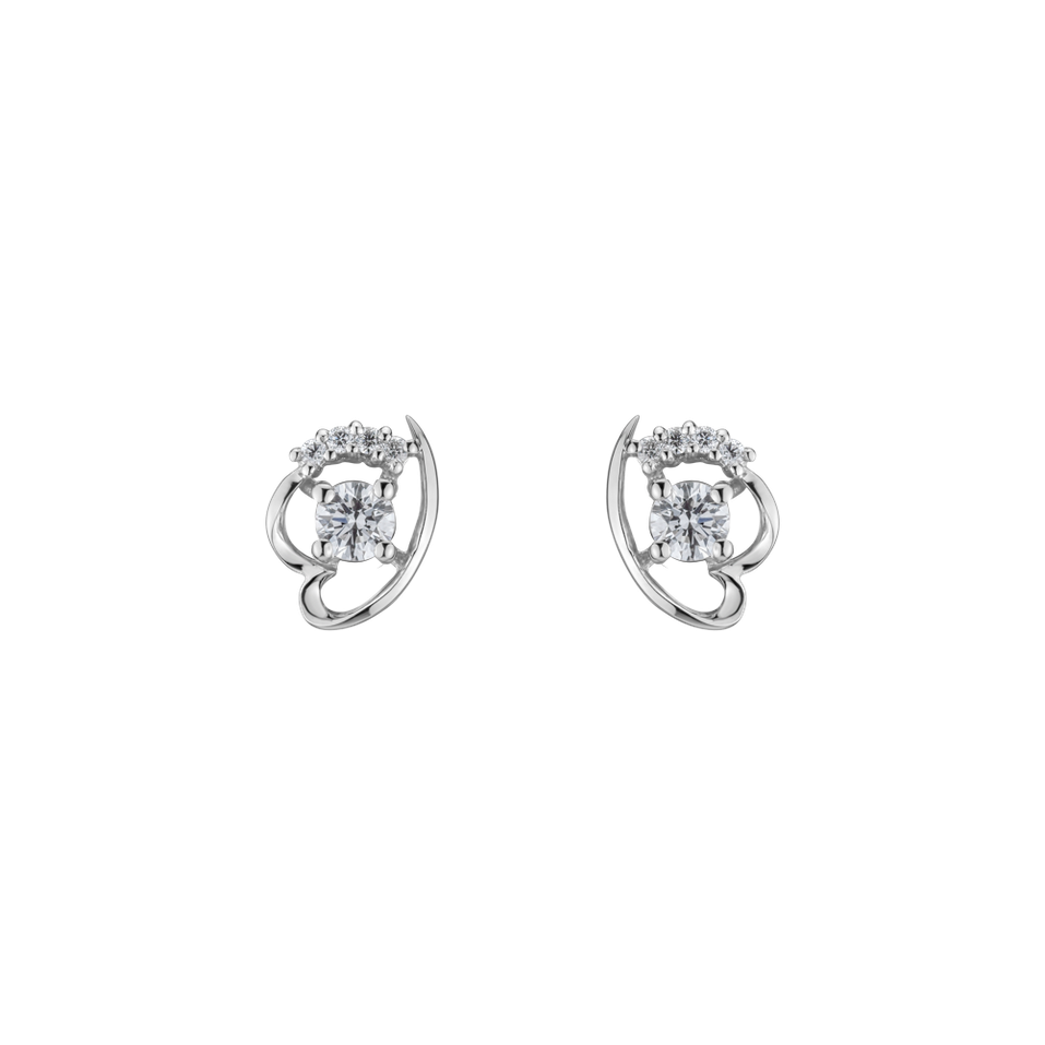 Diamond earrings Vermillion