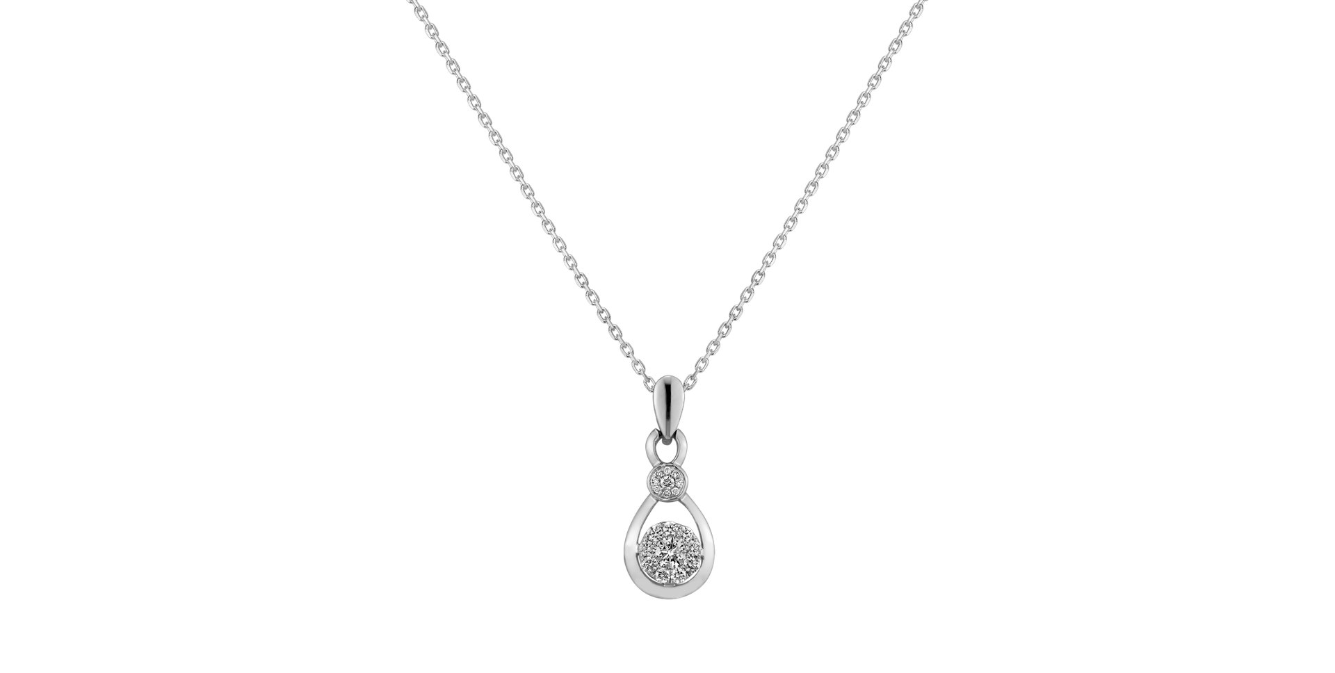 Diamond pendant Ethereal Elegance