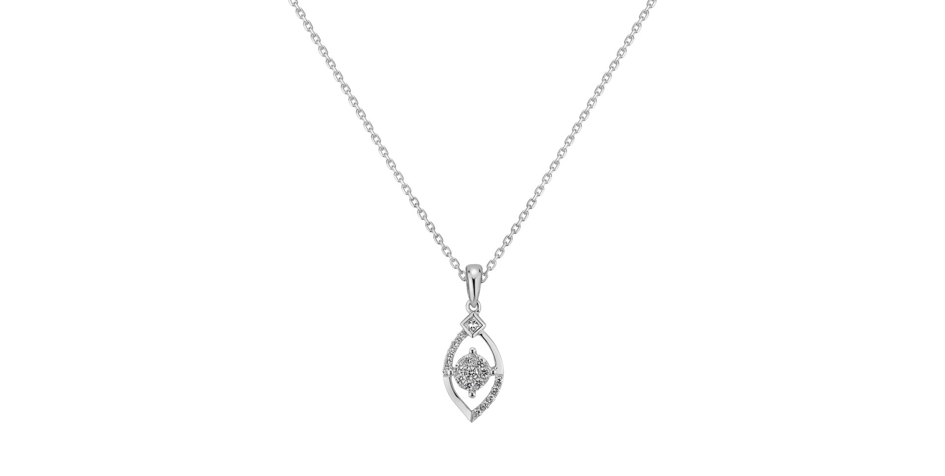 Diamond pendant Solaris