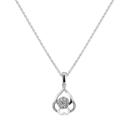 Diamond pendant Radiant Blessing