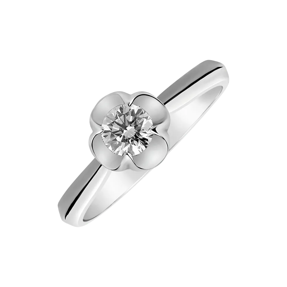 Diamond ring Love Flower