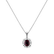 Diamond pendant with Turmalinem Fashion Queen2