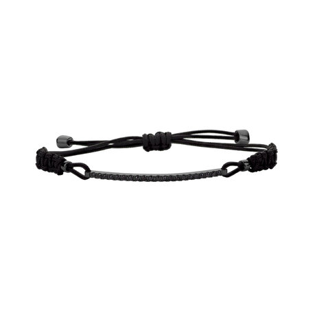 Bracelet with black diamonds Heaven Snake