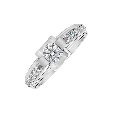 Diamond ring Posh Romance