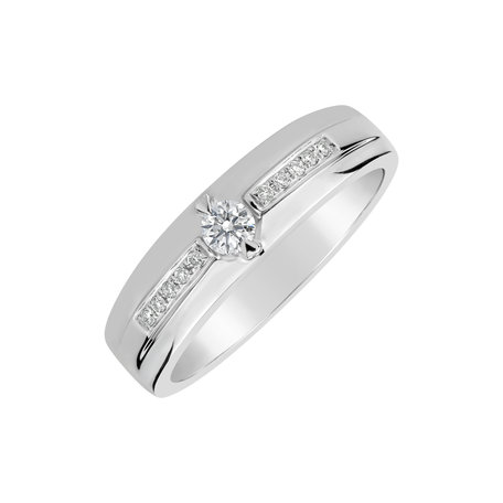 Diamond ring Glass Ring