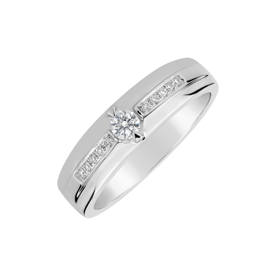 Diamond ring Glass Ring