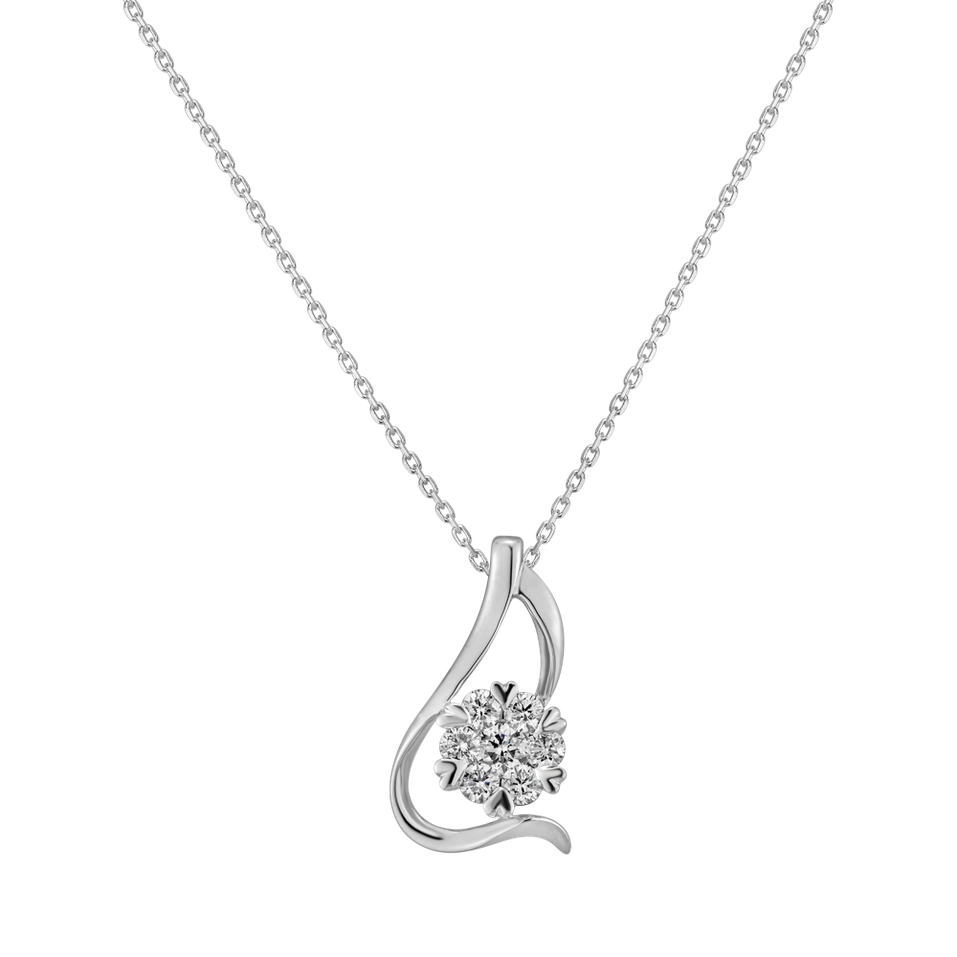 Diamond pendant Make a Wish