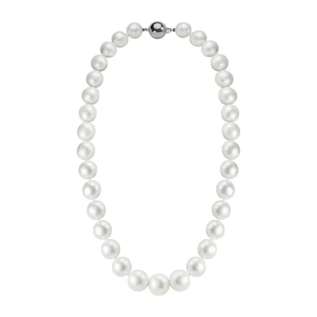 Diamond necklace with Pearl Sirens Call