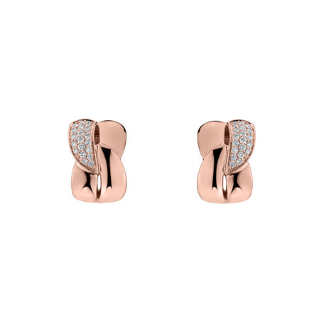 Diamond earrings Karolína