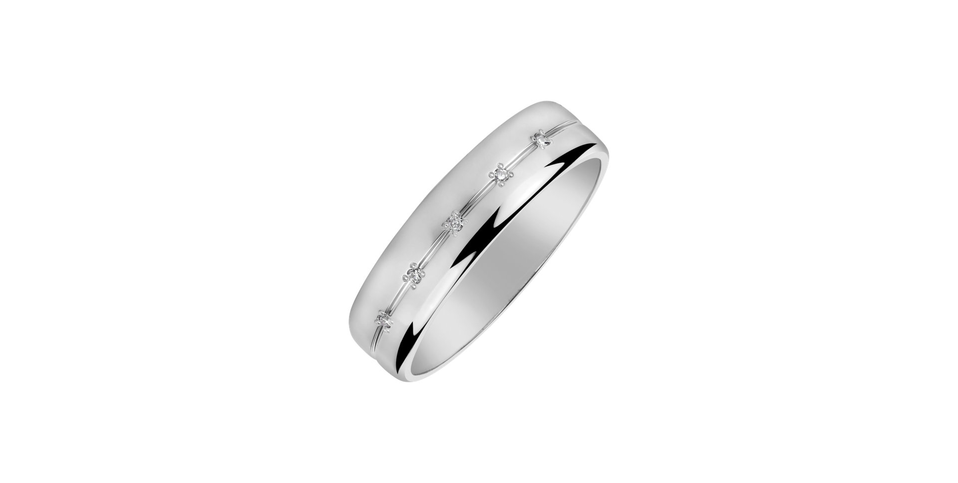 Diamond ring Eternal Lines