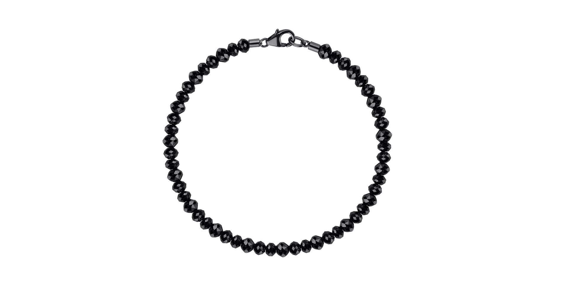 Bracelet with diamonds Black Lady