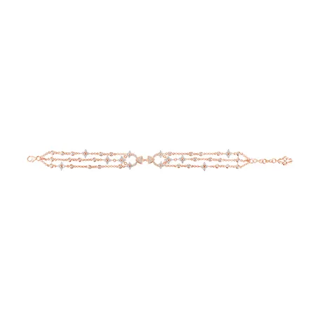 Bracelet with diamonds Gold Symphony