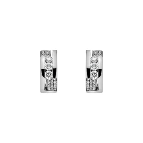 Diamond earrings Magnificent Carla