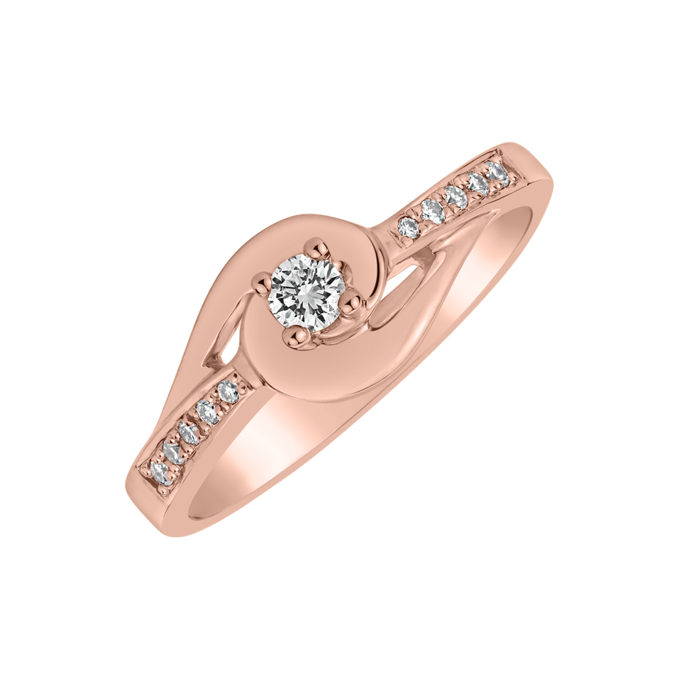 Diamond ring Love Glow