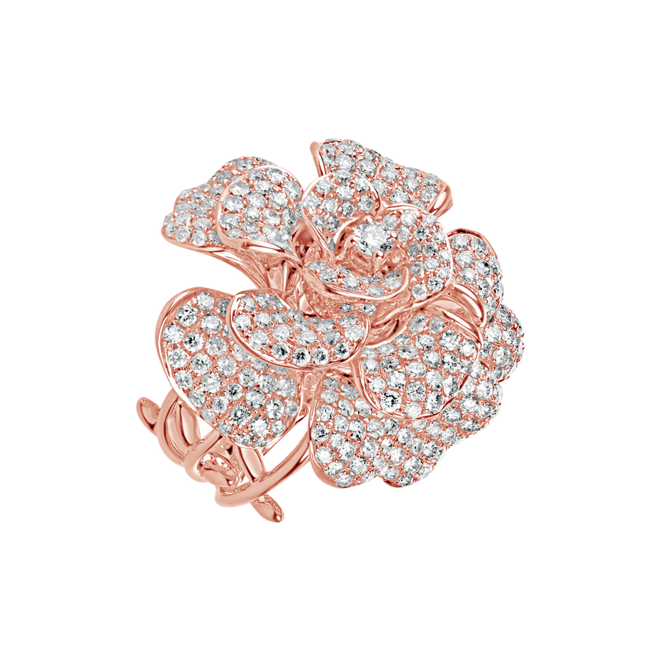 Diamond ring Floral Glamour