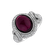 Diamond ring with Ruby Red Heaven2