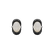 Diamond earrings with Moonstone Black and White Alchemy2