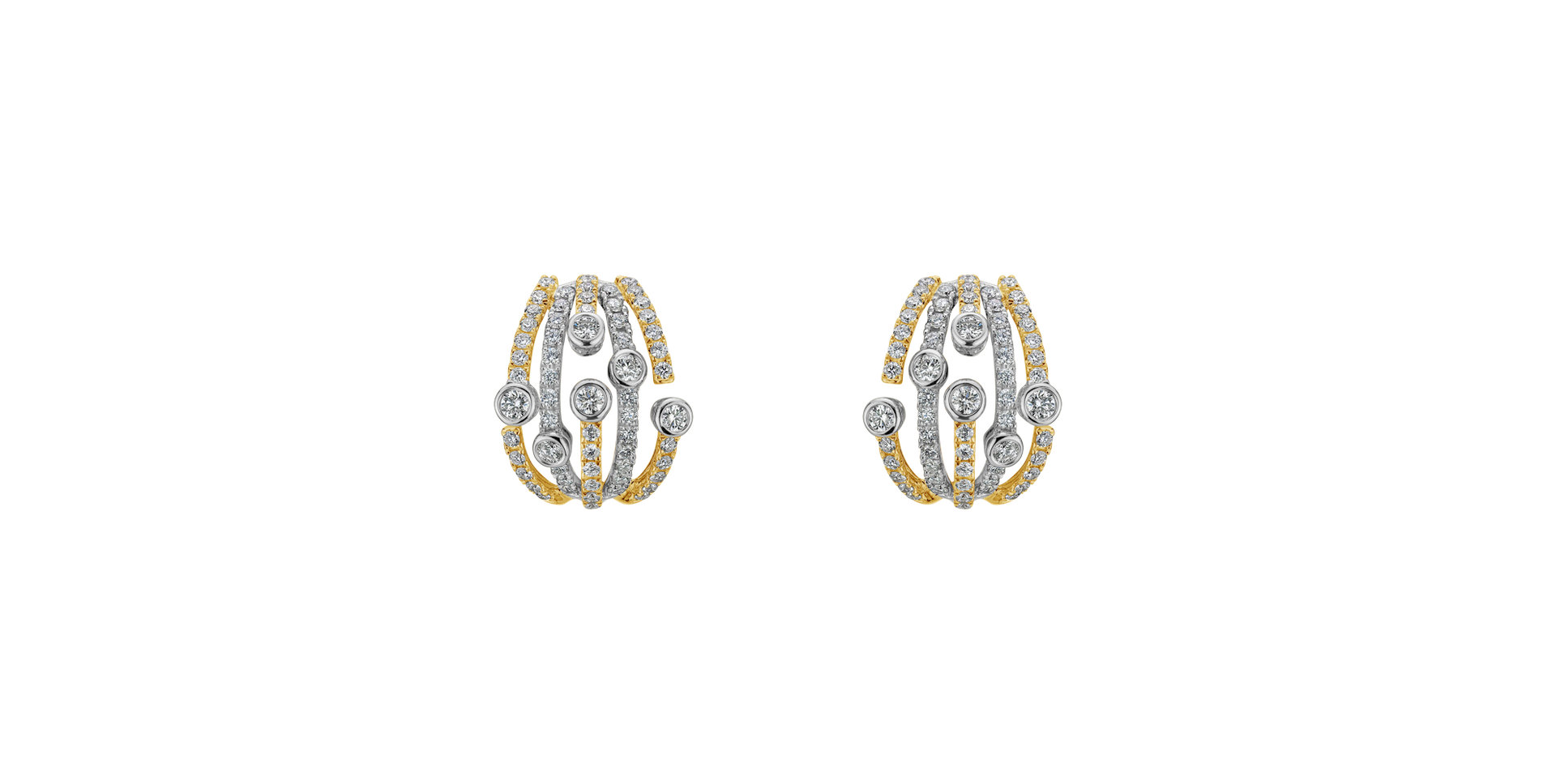 Diamond earrings Dionysus Treasure