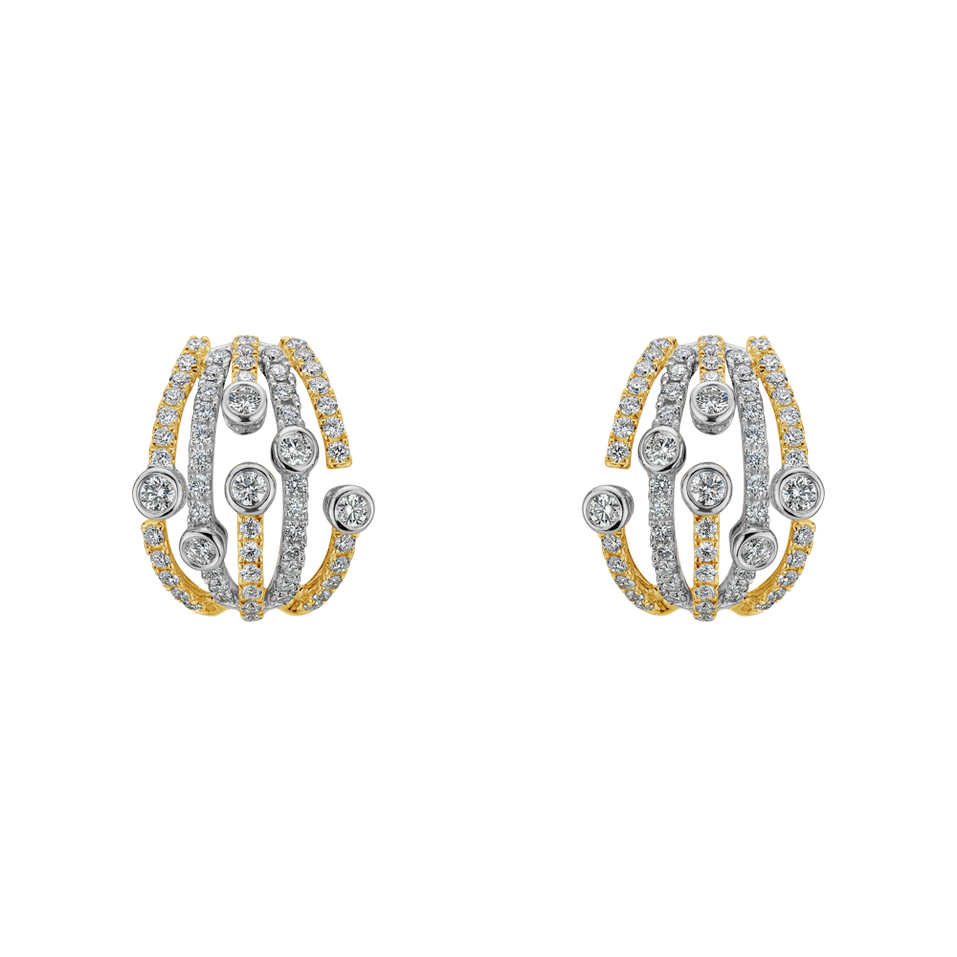 Diamond earrings Dionysus Treasure