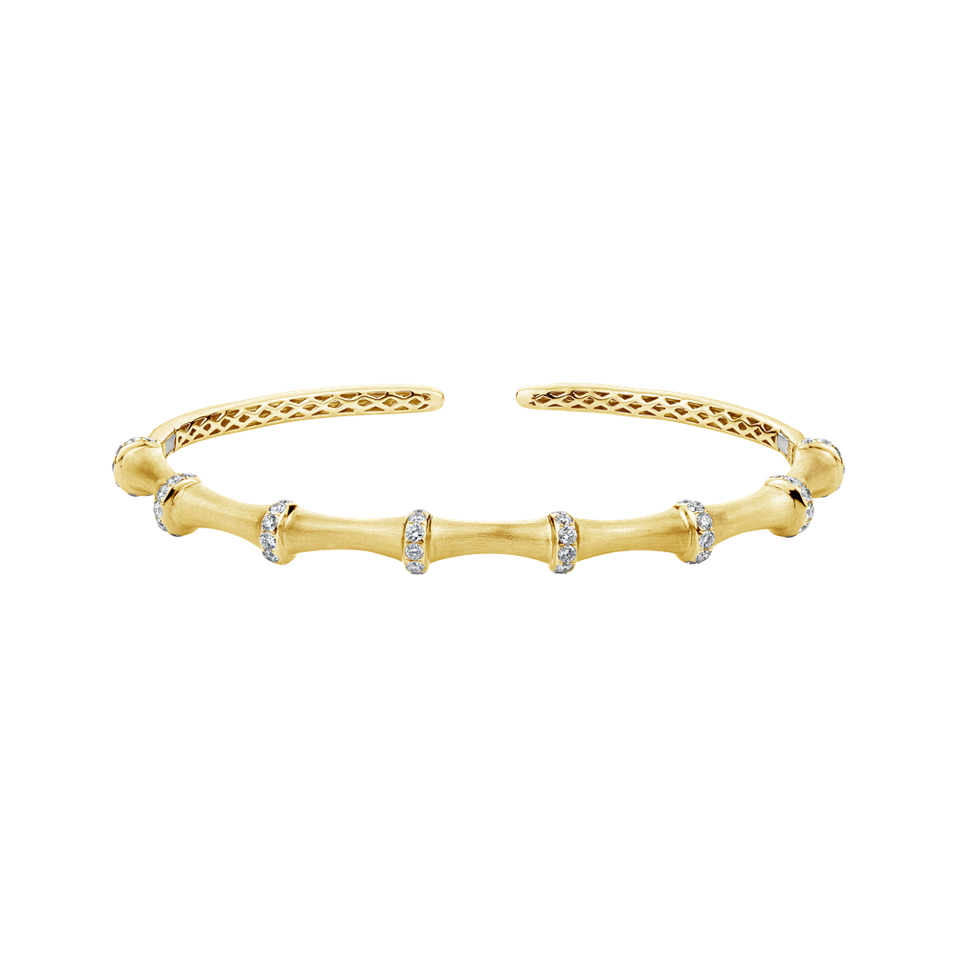 Bracelet with diamonds Gold Treasure