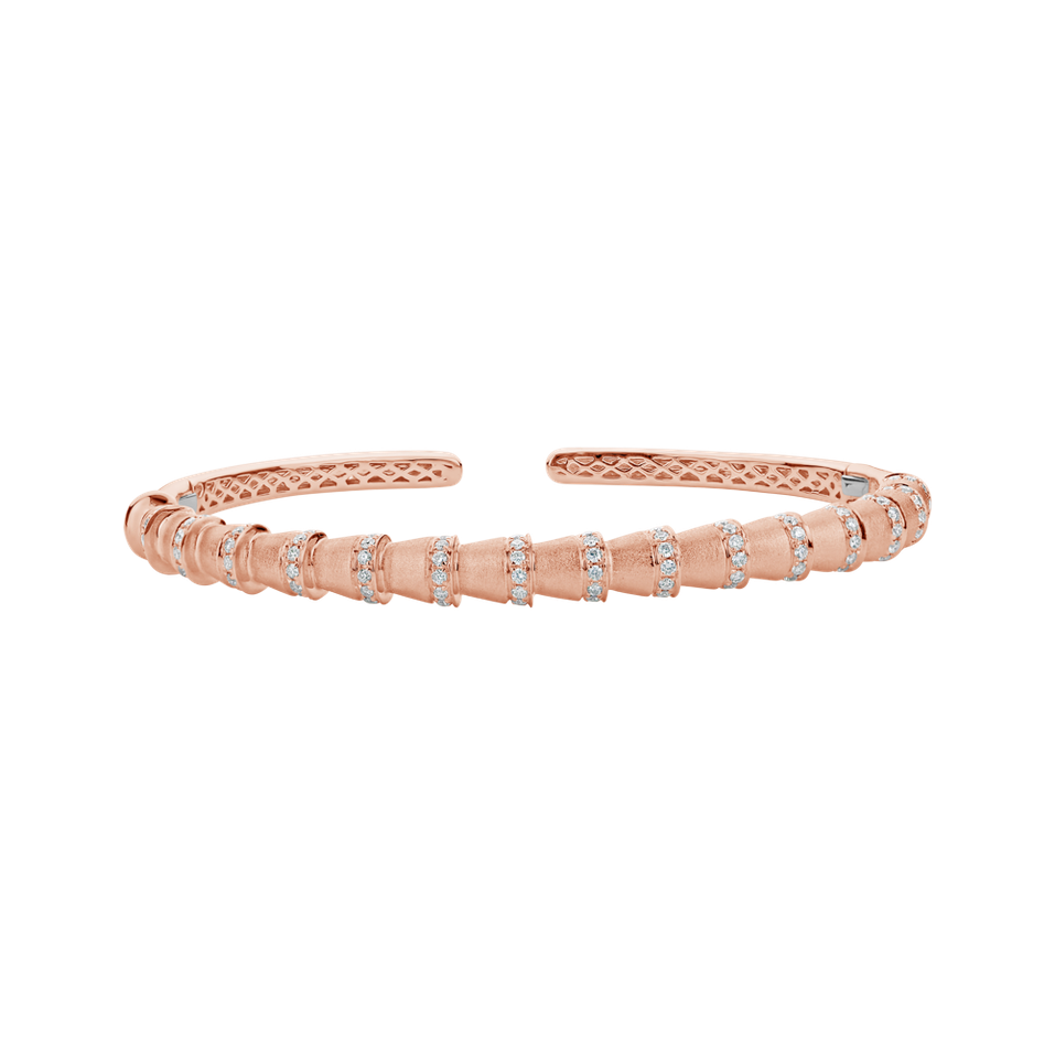 Bracelet with diamonds Gold Alchemy