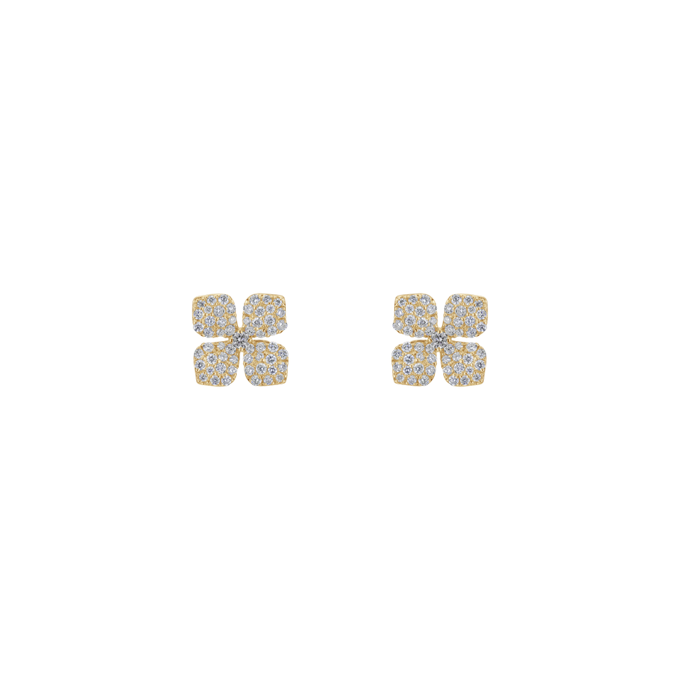Diamond earrings Cinderella Garden