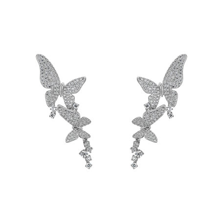 Diamond earrings Eminence of Butterfly