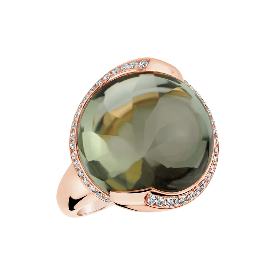 Diamond rings with Amethyst Lake Kingdom