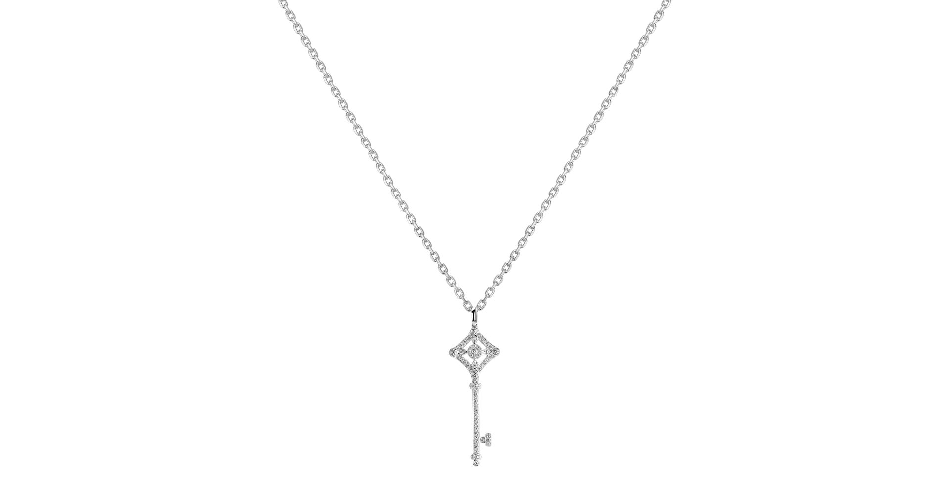 Diamond pendant Miracle Key
