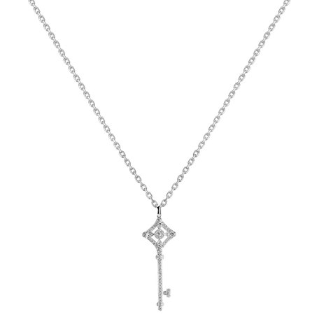Diamond pendant Miracle Key
