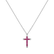 Diamond necklace with Ruby Love Cross1
