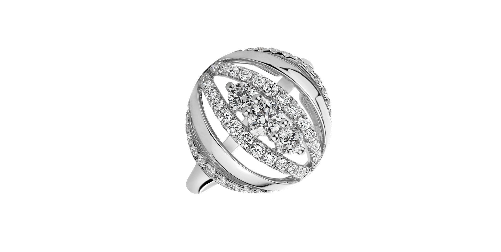 Diamond ring Olympe
