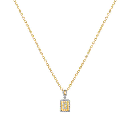 Diamond pendant Geometry Passion
