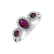Diamond ring with Ruby Triple Sarlet2