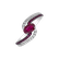 Diamond ring with Ruby Orlee2