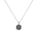 Necklace with black diamonds Seductive Chessboard1
