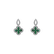 Diamond earrings and Emerald Celestial Luck2