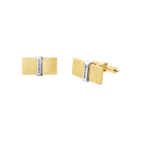 Diamond Cufflinks Marquis