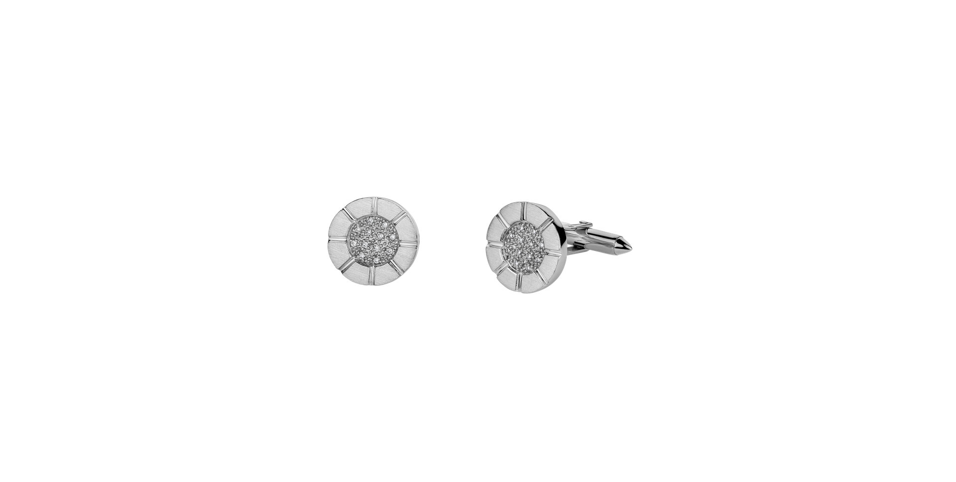 Diamond Cufflinks Gentle Ray