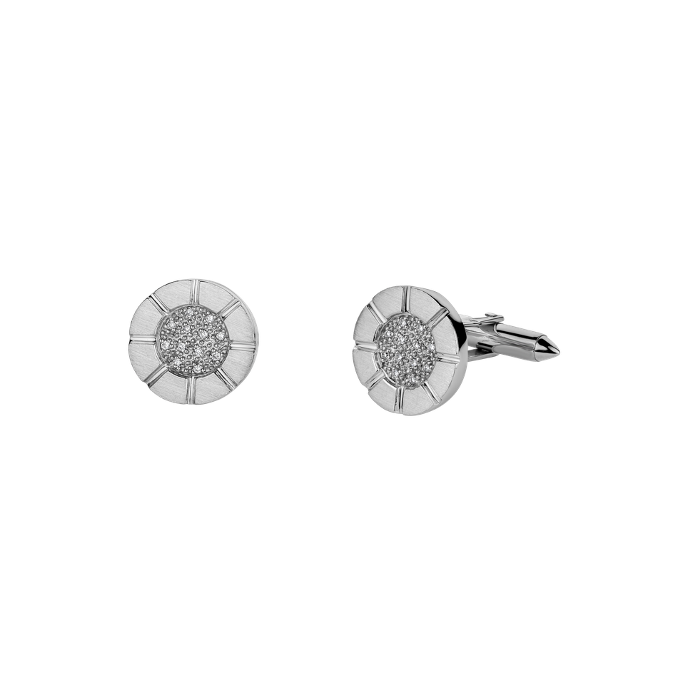 Diamond Cufflinks Gentle Ray