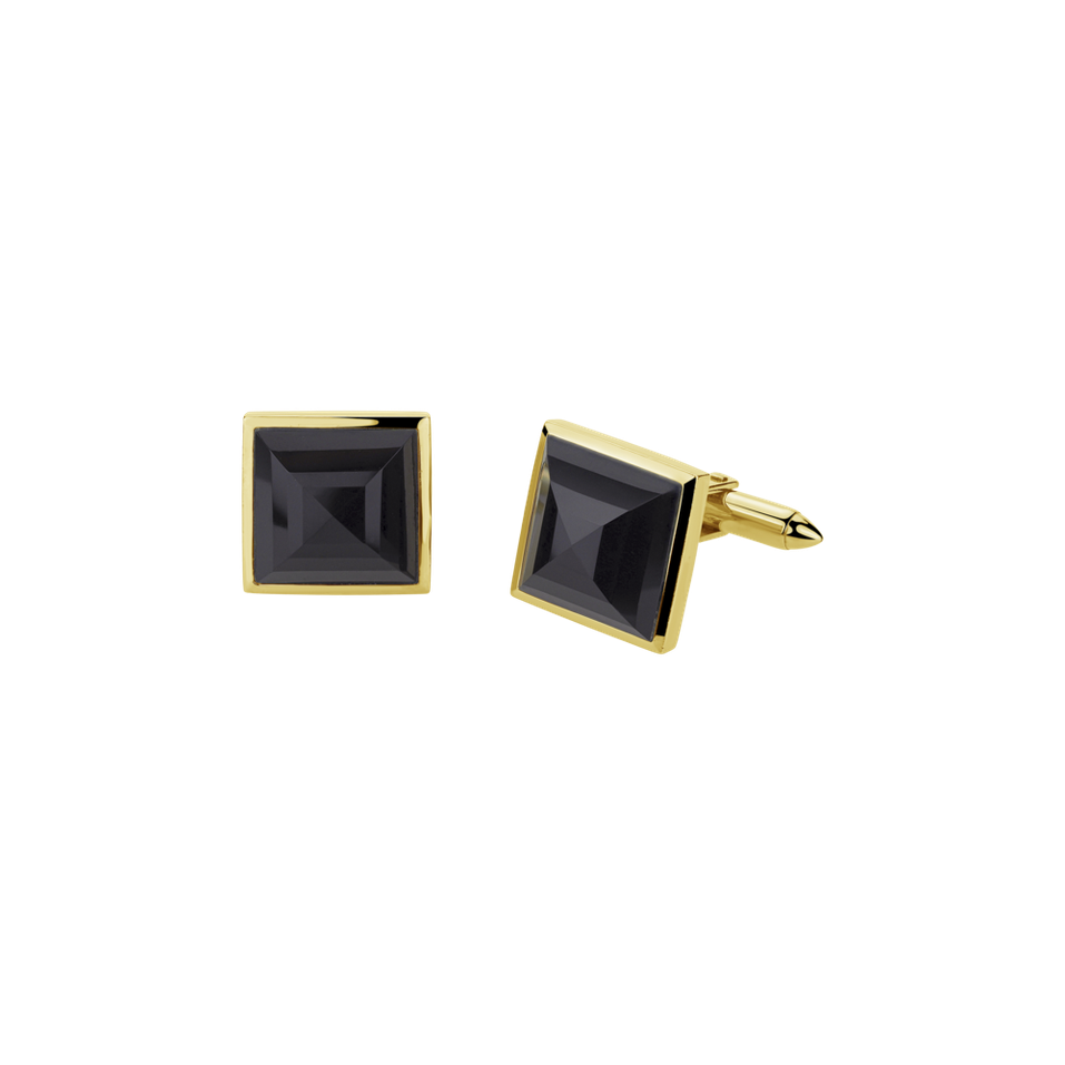 Cufflinks with Onyx Noble Nocturne