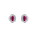 Diamond earrings with Ruby Noble Sacrifice2