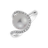 Diamond ring with Pearl Senses of Ocean2