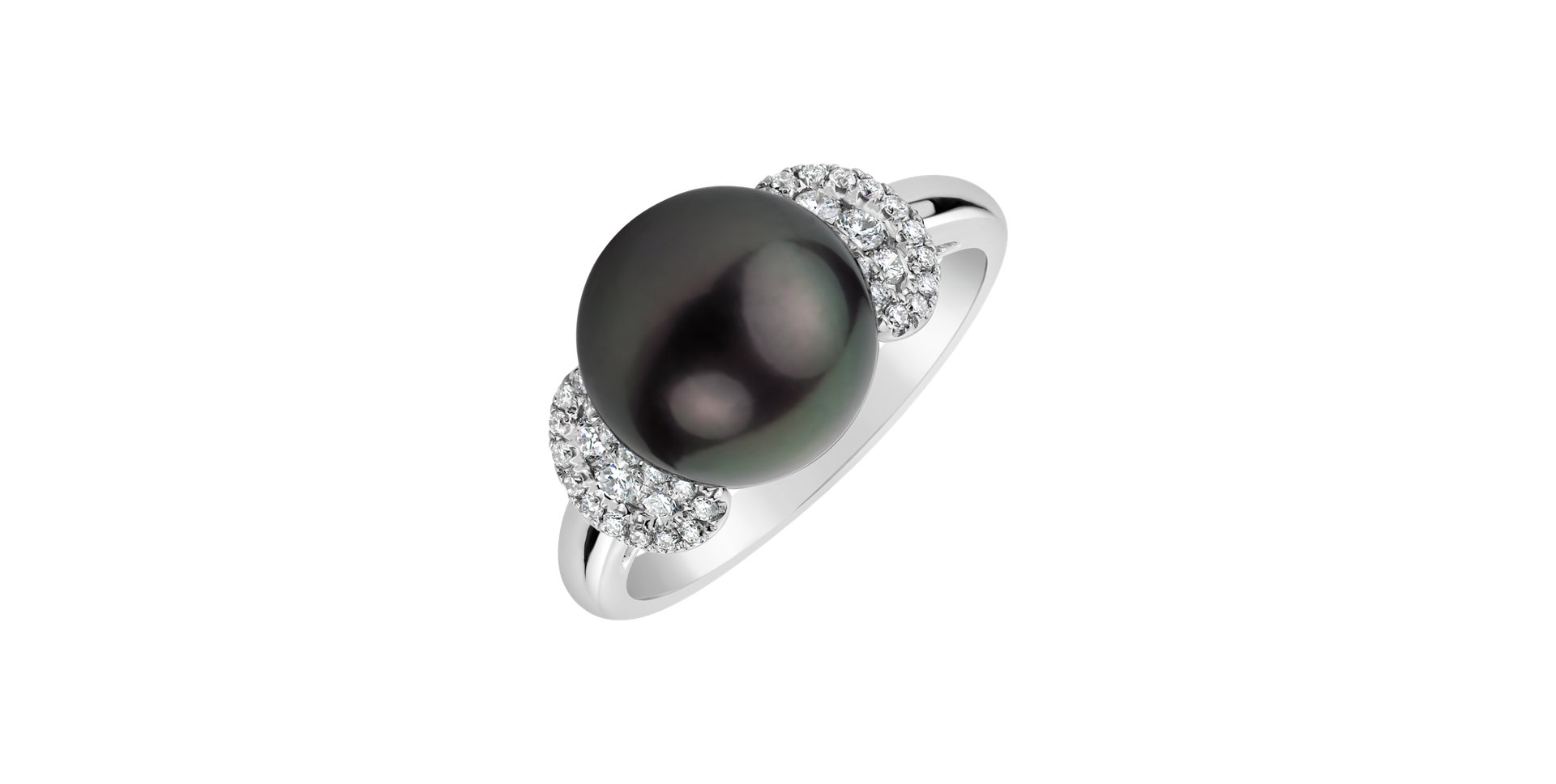 Diamond ring with Pearl Dead Soul