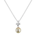 Diamond pendant with Pearl Secret of Ocean2