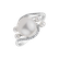 Diamond ring with Pearl Pearl Wonder2
