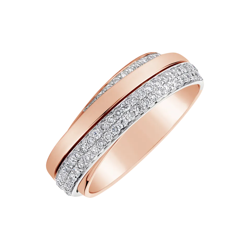 Diamond ring Dream Ribbon
