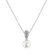 Diamond necklace with Pearl Lavish Shore2