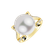 Diamond ring with Pearl Sabi2